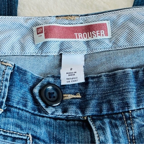 GAP Denim Trousers Wide Leg women’s Jeans Size Size 2 - Picture 3 of 9